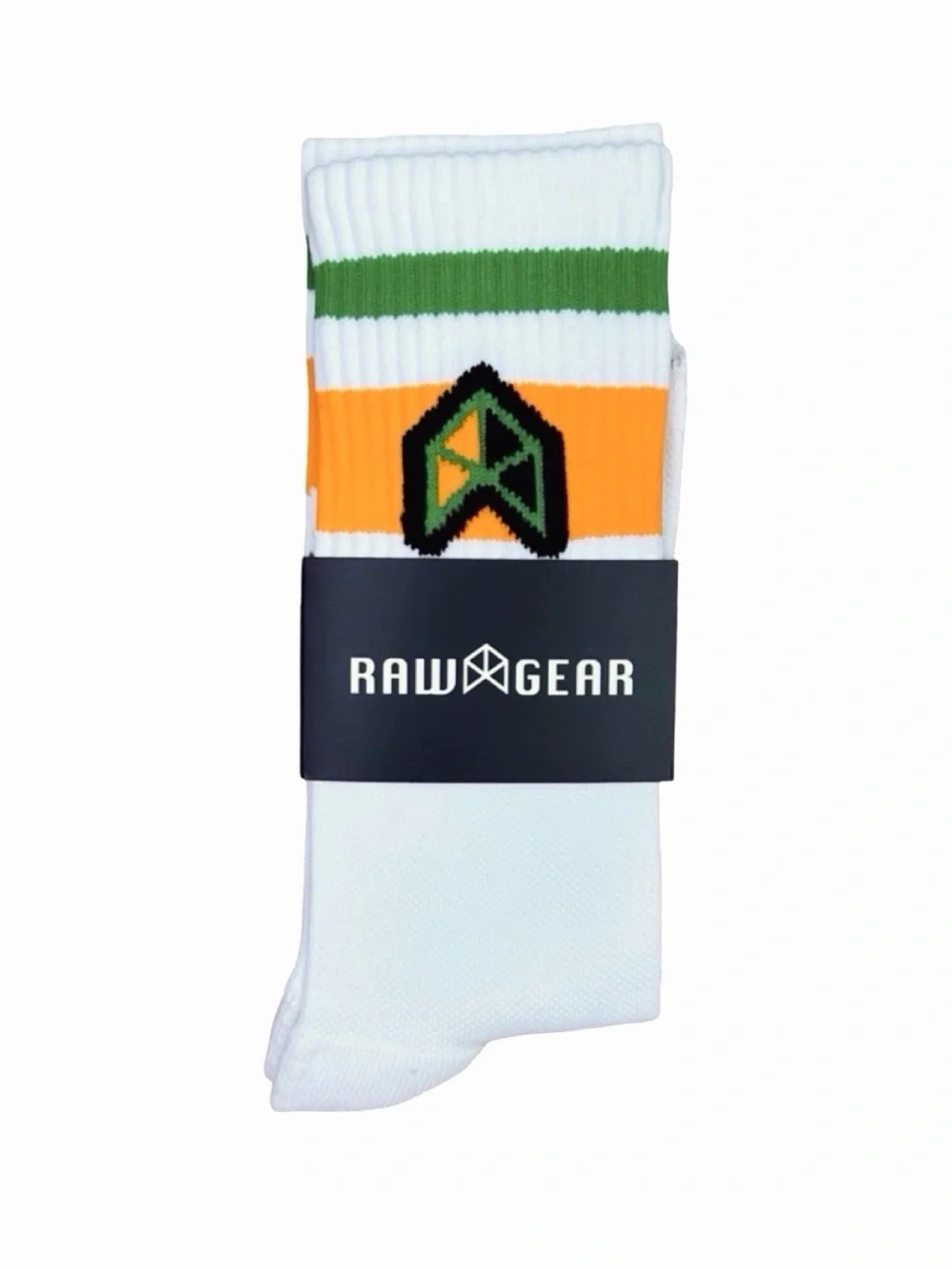 Rawgear Retro Logo Socks - RG931 - One Size - 6 Pairs